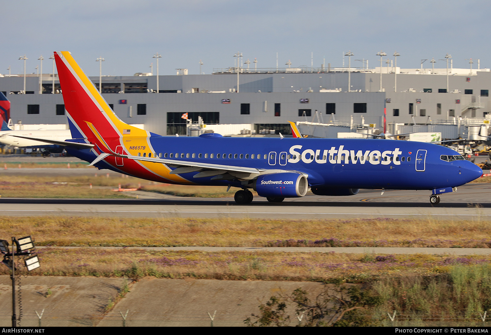 Aircraft Photo of N8657B | Boeing 737-8H4 | Southwest Airlines | AirHistory.net #848860