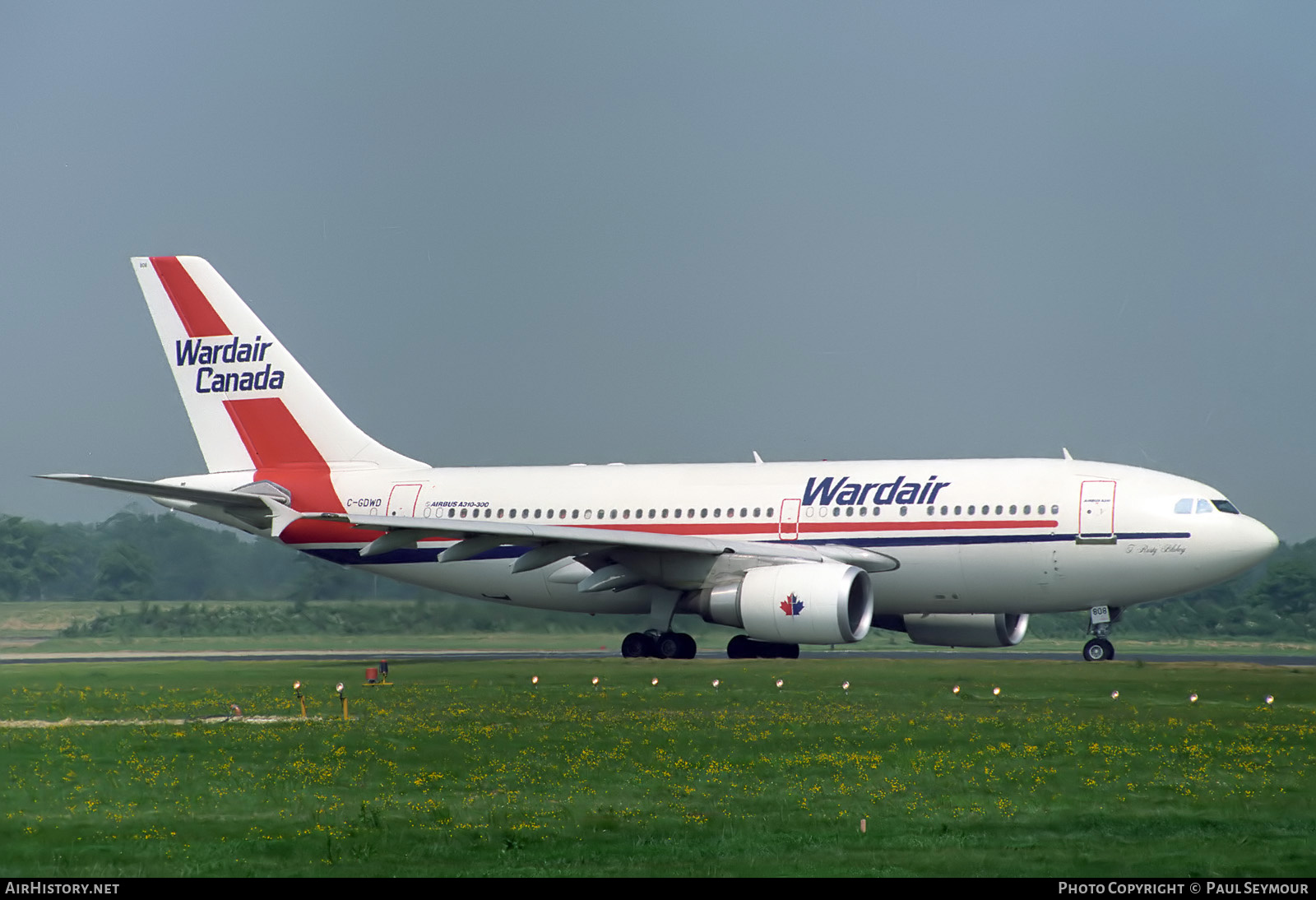 Aircraft Photo of C-GDWD | Airbus A310-304 | Wardair Canada | AirHistory.net #848863