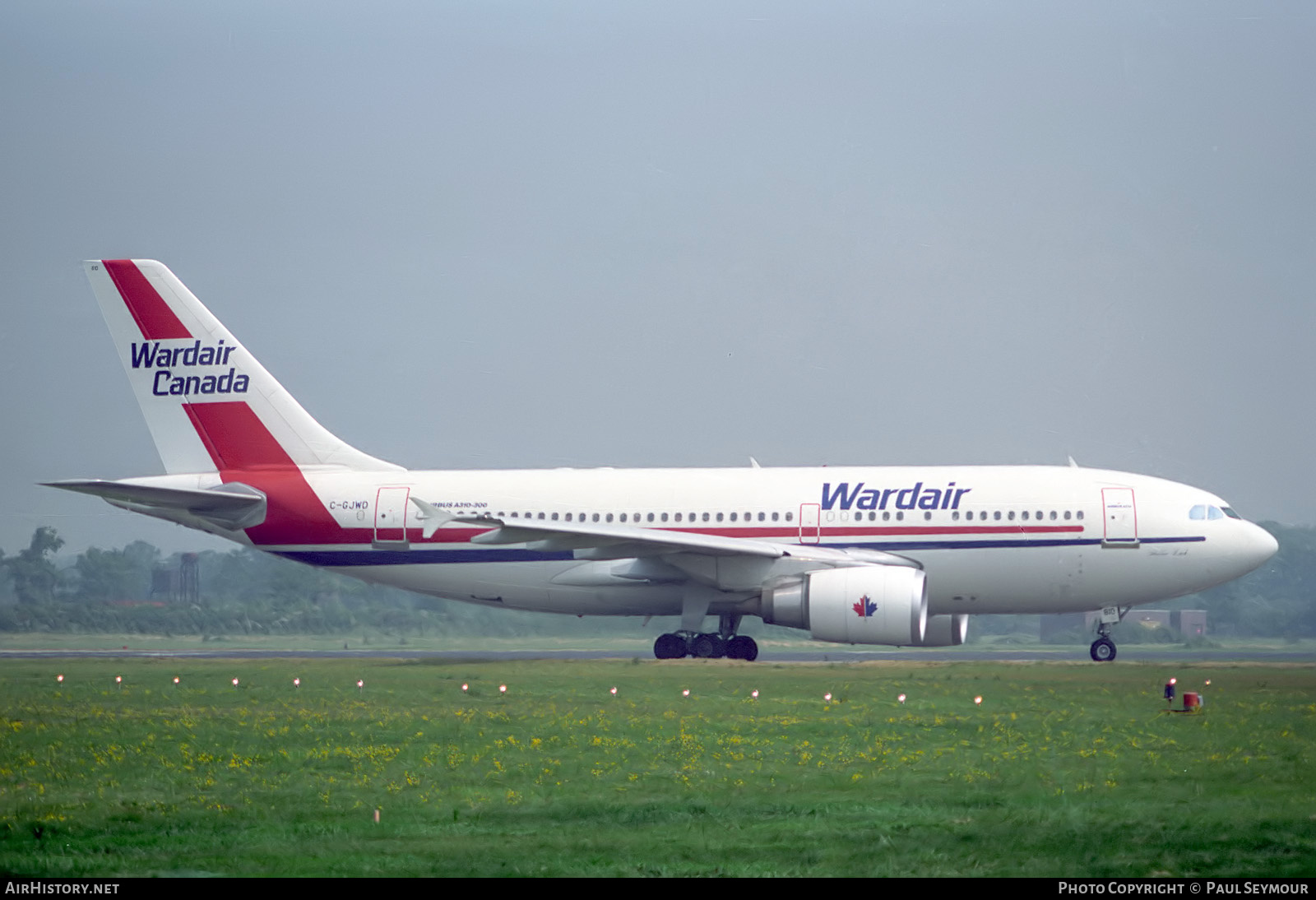 Aircraft Photo of C-GJWD | Airbus A310-304 | Wardair Canada | AirHistory.net #848869