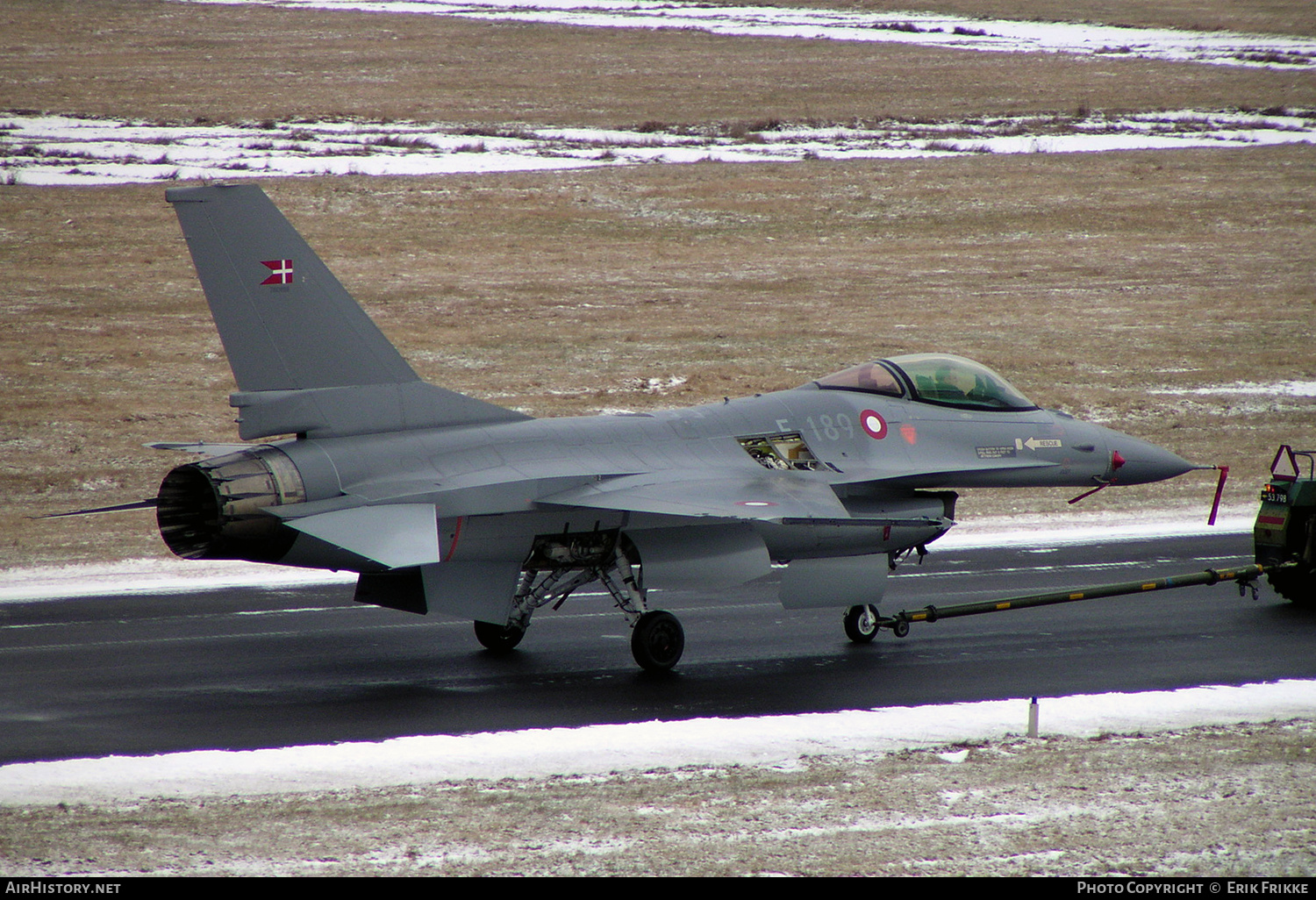 Aircraft Photo of E-189 | General Dynamics F-16AM Fighting Falcon | Denmark - Air Force | AirHistory.net #848875