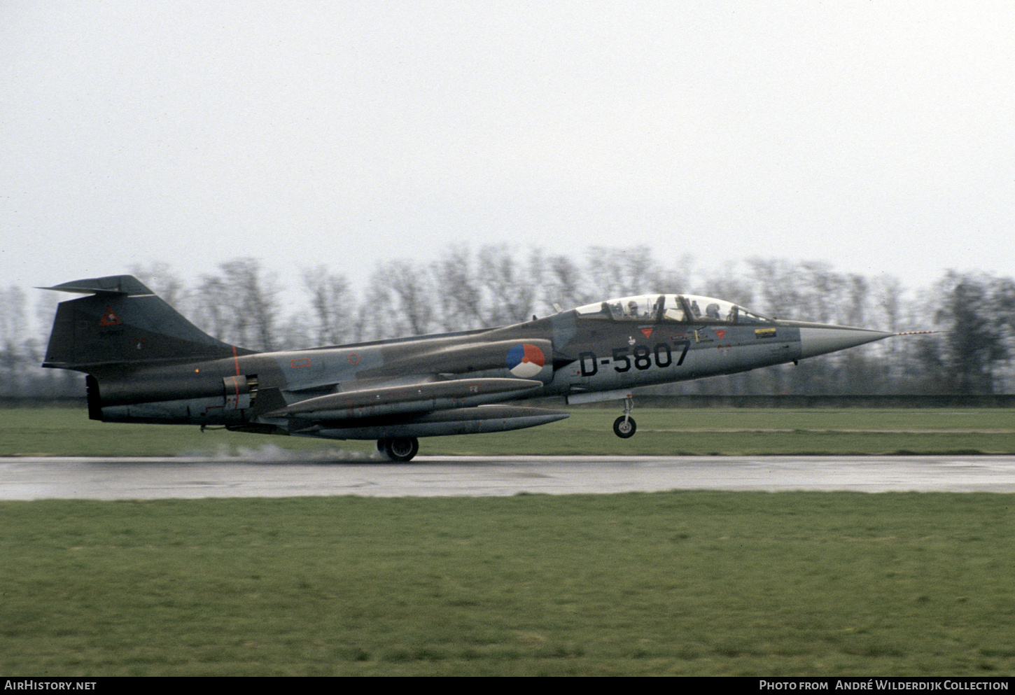Aircraft Photo of D-5807 | Lockheed TF-104G Starfighter | Netherlands - Air Force | AirHistory.net #848888