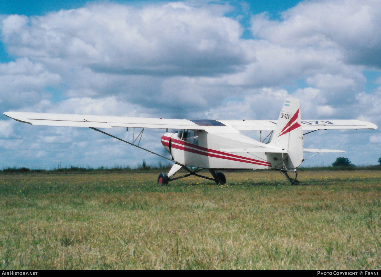 Aircraft Photo of LV-GZV | DINFIA IA 46 Ranquel 180 | AirHistory.net #848933