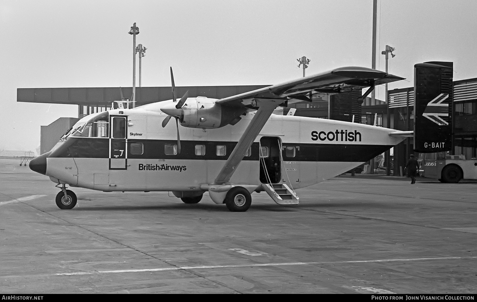 Aircraft Photo of G-BAIT | Short SC.7 Skyliner 3A-100 | British Airways | AirHistory.net #848934