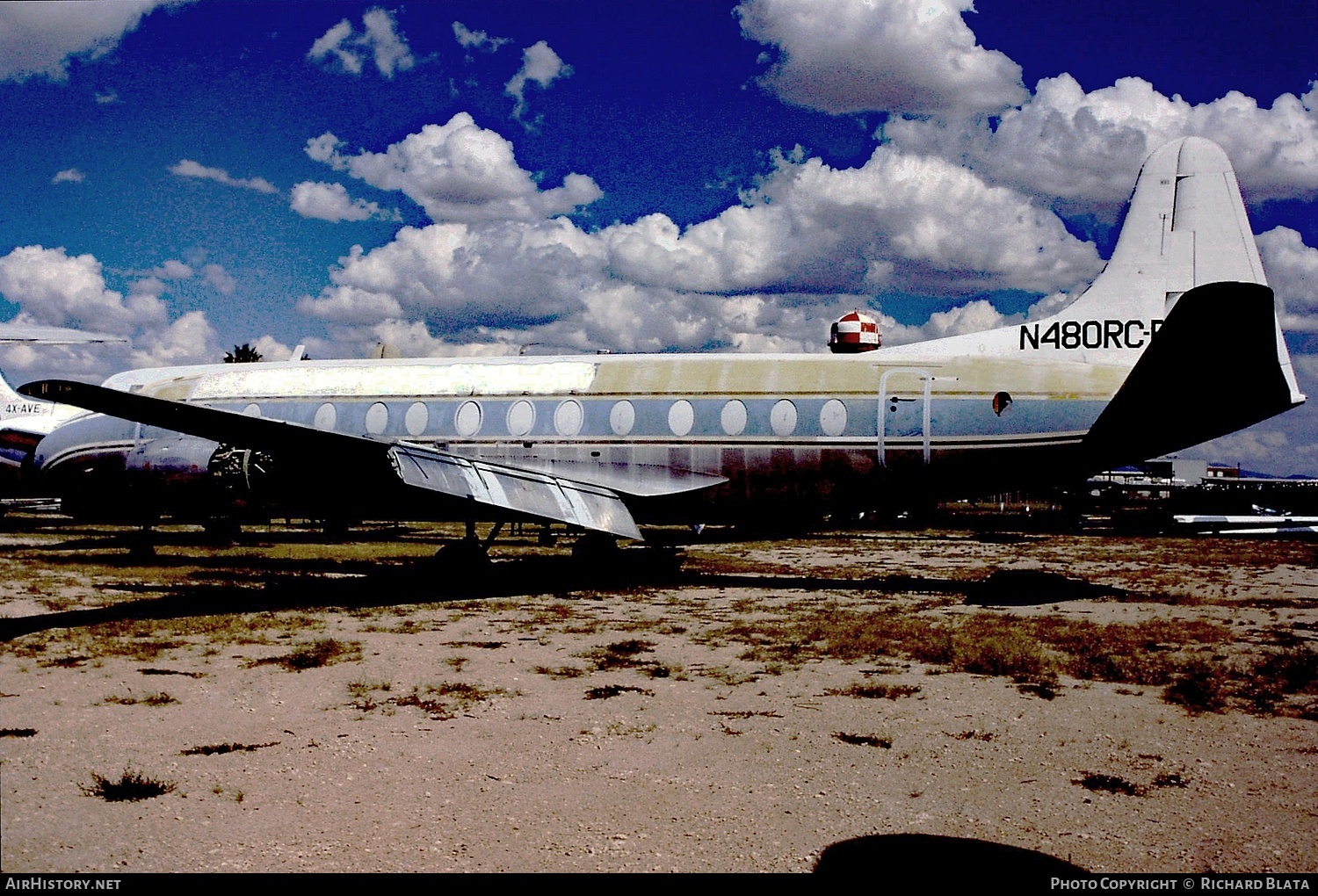 Aircraft Photo of N480RC / N480RC-F | Vickers 827 Viscount | AirHistory.net #848960