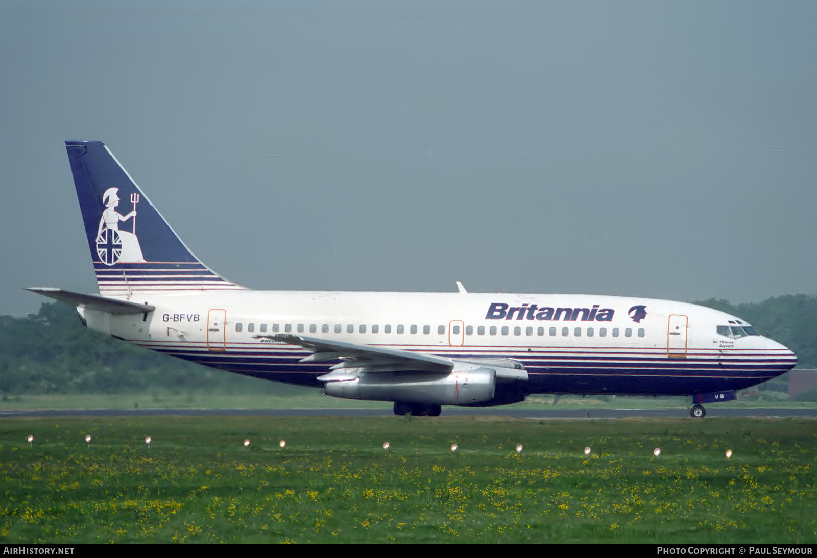 Aircraft Photo of G-BFVB | Boeing 737-204/Adv | Britannia Airways | AirHistory.net #848993