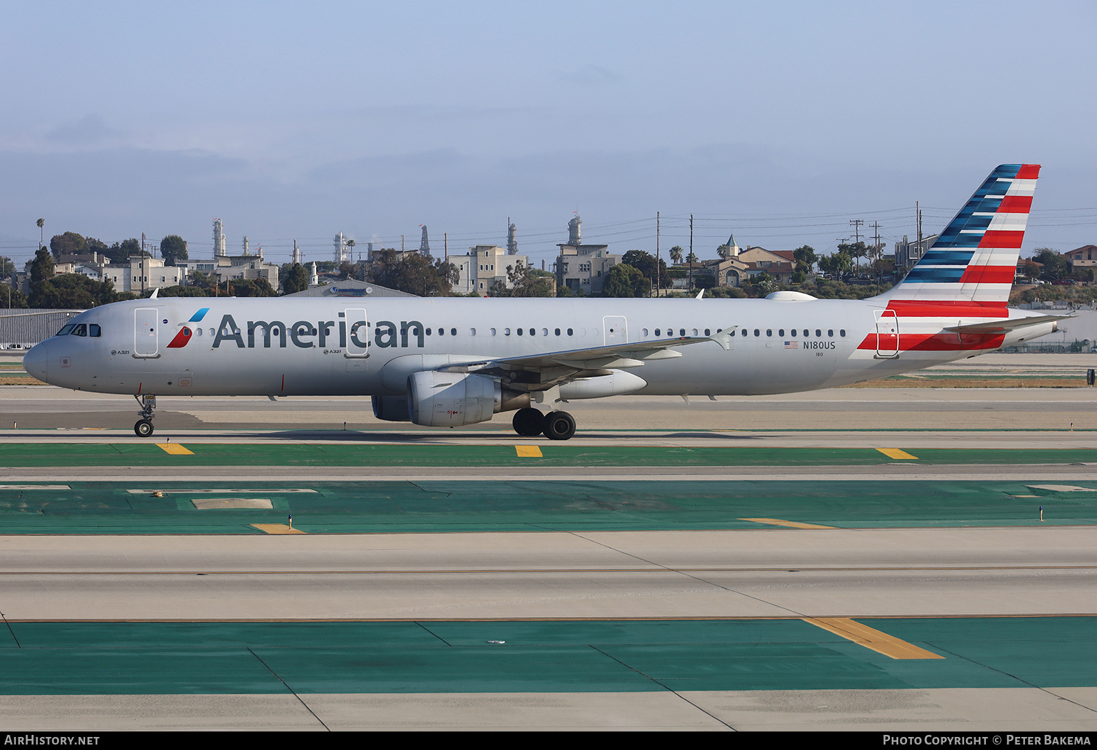 Aircraft Photo of N180US | Airbus A321-211 | American Airlines | AirHistory.net #849005