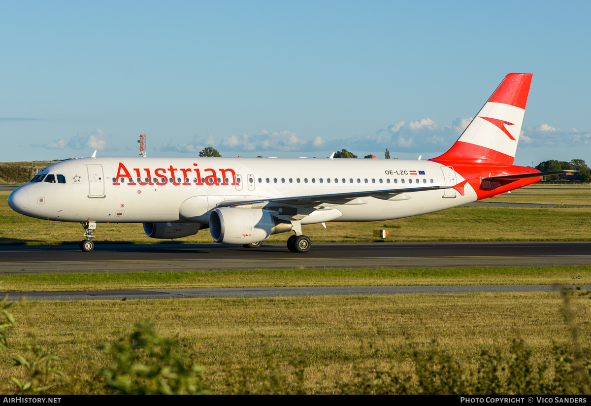 Aircraft Photo of OE-LZC | Airbus A320-214 | Austrian Airlines | AirHistory.net #849006