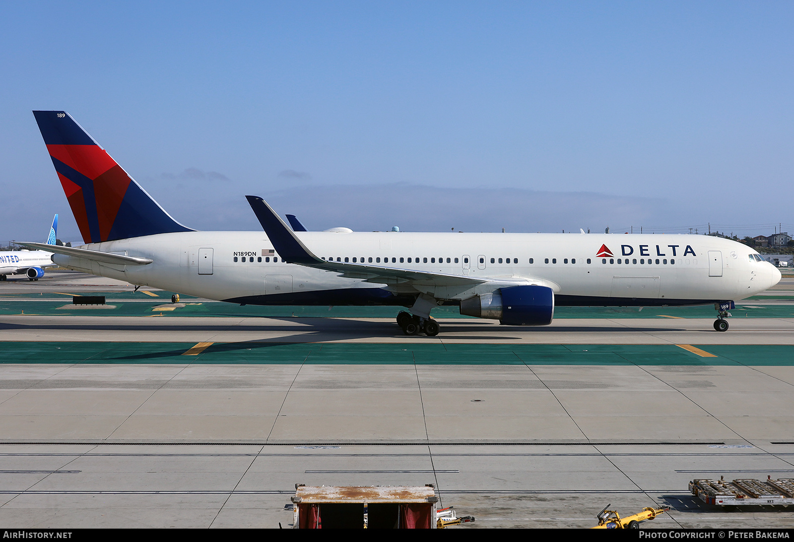 Aircraft Photo of N189DN | Boeing 767-332/ER | Delta Air Lines | AirHistory.net #849008
