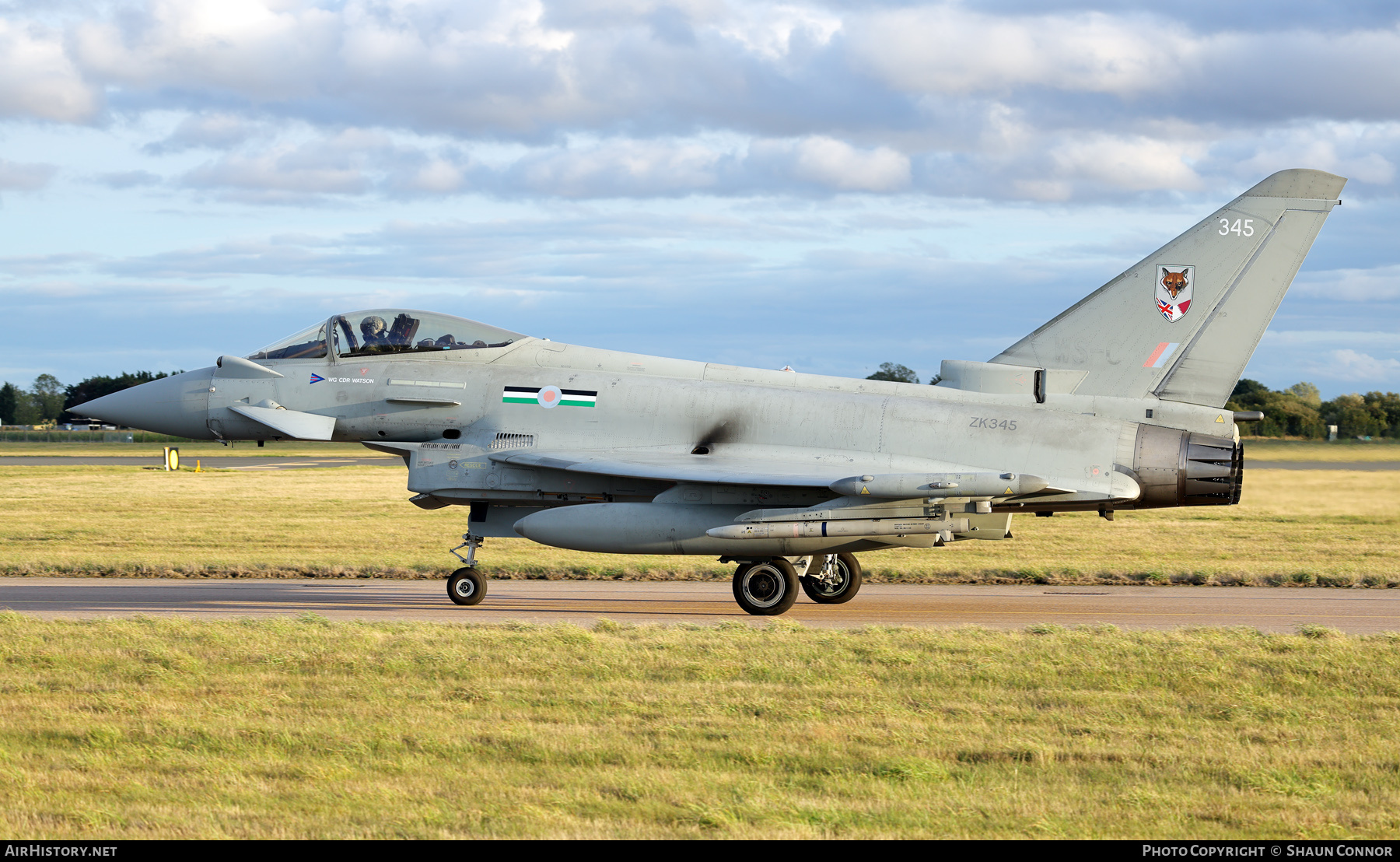 Aircraft Photo of ZK345 | Eurofighter EF-2000 Typhoon FGR4 | UK - Air Force | AirHistory.net #849014