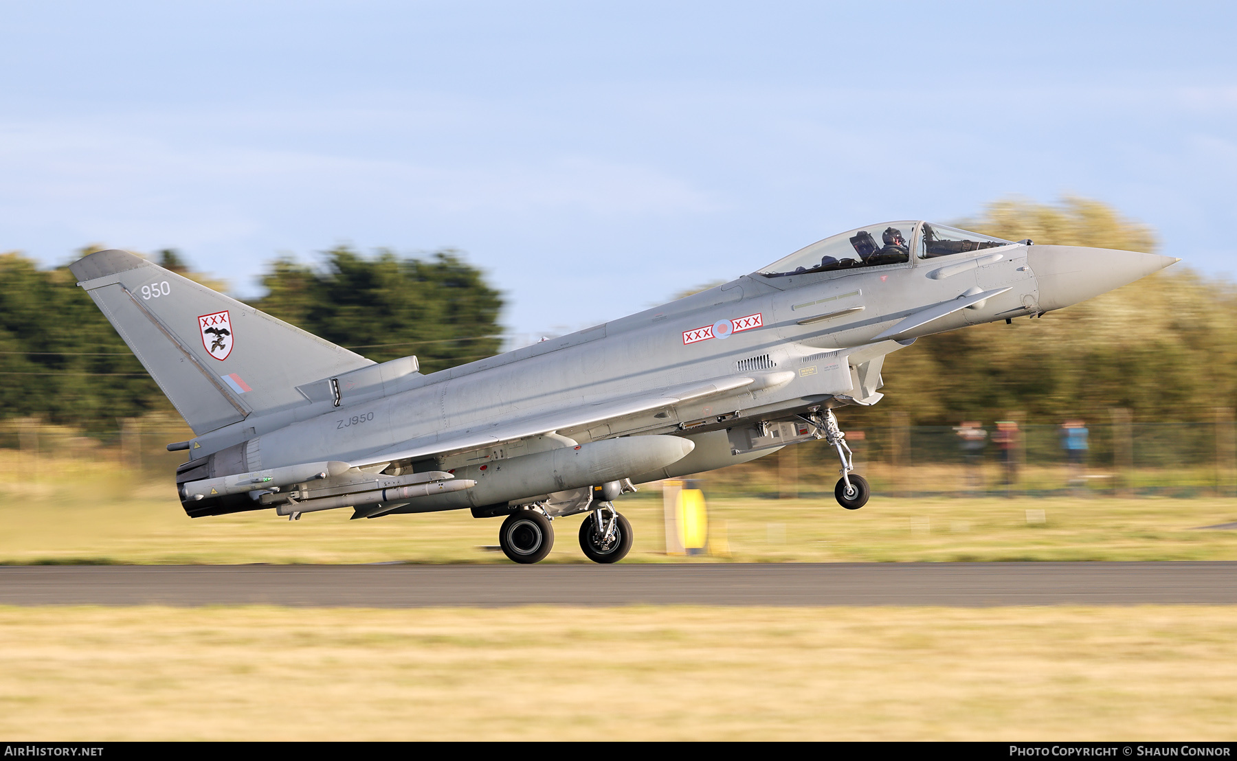 Aircraft Photo of ZJ950 | Eurofighter EF-2000 Typhoon FGR4 | UK - Air Force | AirHistory.net #849018