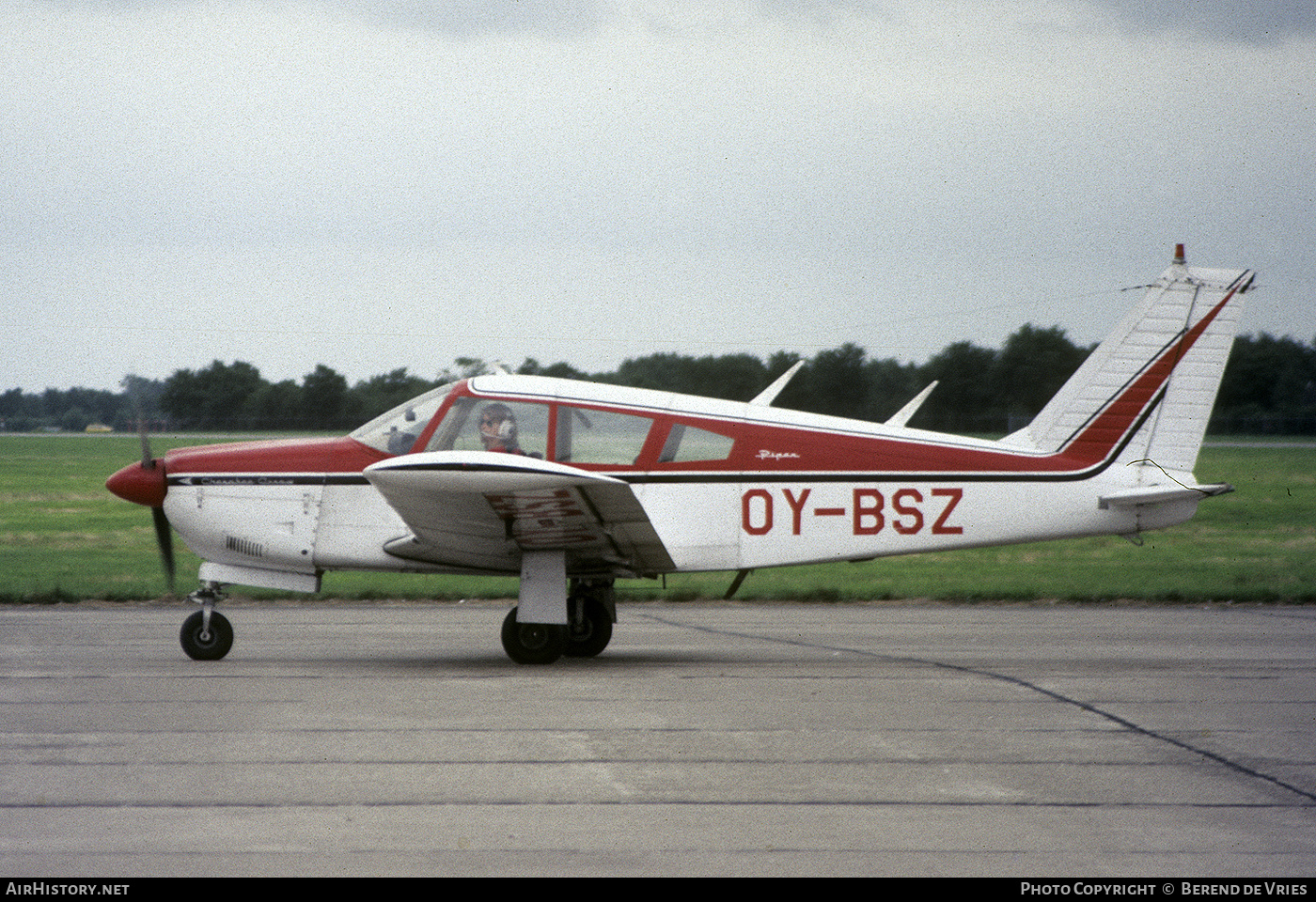 Aircraft Photo of OY-BSZ | Piper PA-28R-180 Cherokee Arrow | AirHistory.net #849024