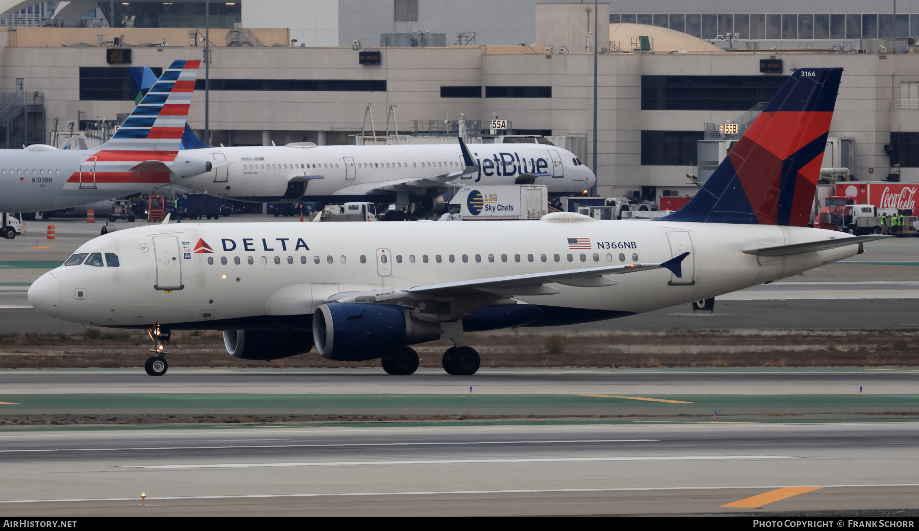 Aircraft Photo of N366NB | Airbus A319-114 | Delta Air Lines | AirHistory.net #849123