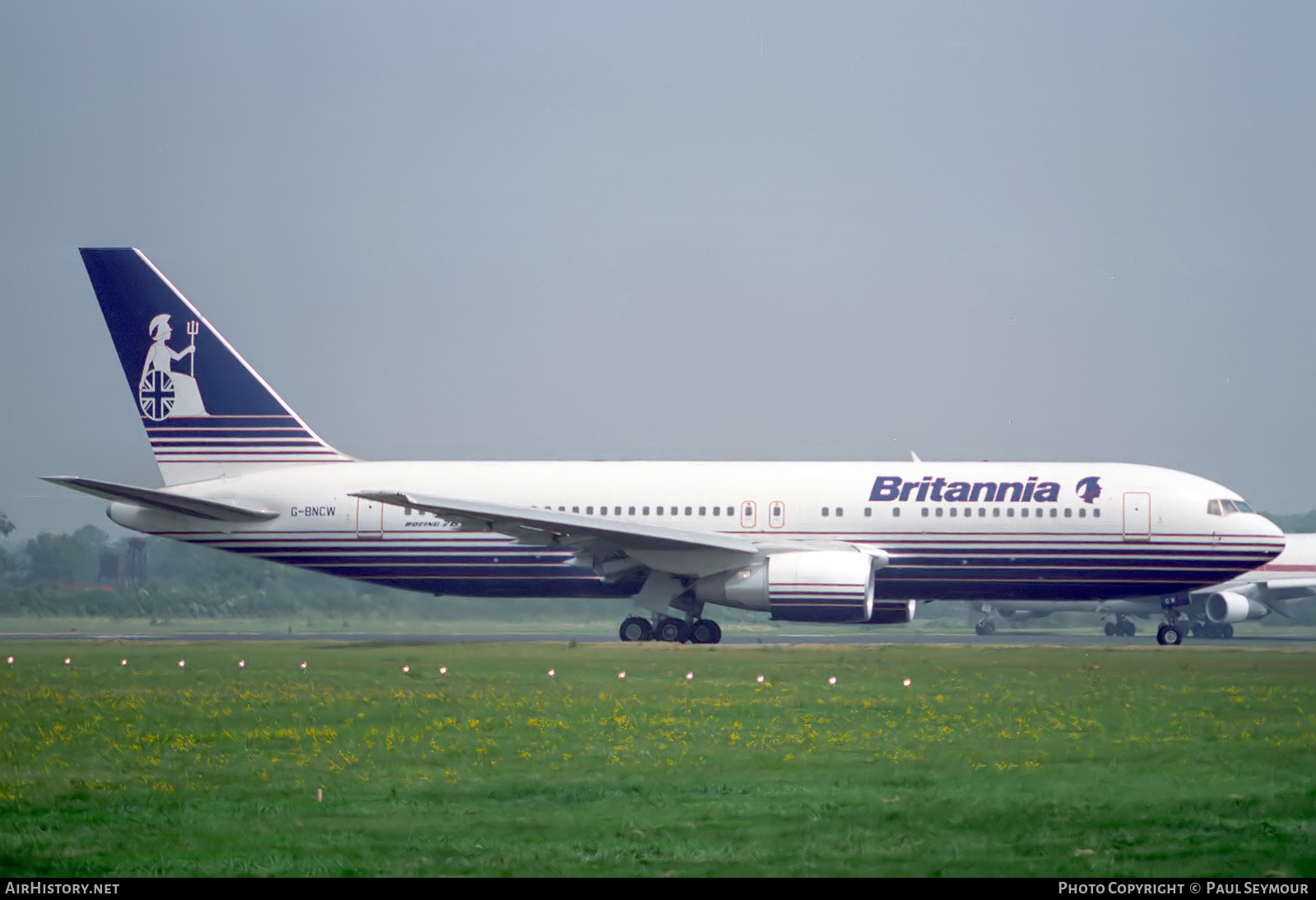 Aircraft Photo of G-BNCW | Boeing 767-204 | Britannia Airways | AirHistory.net #849125