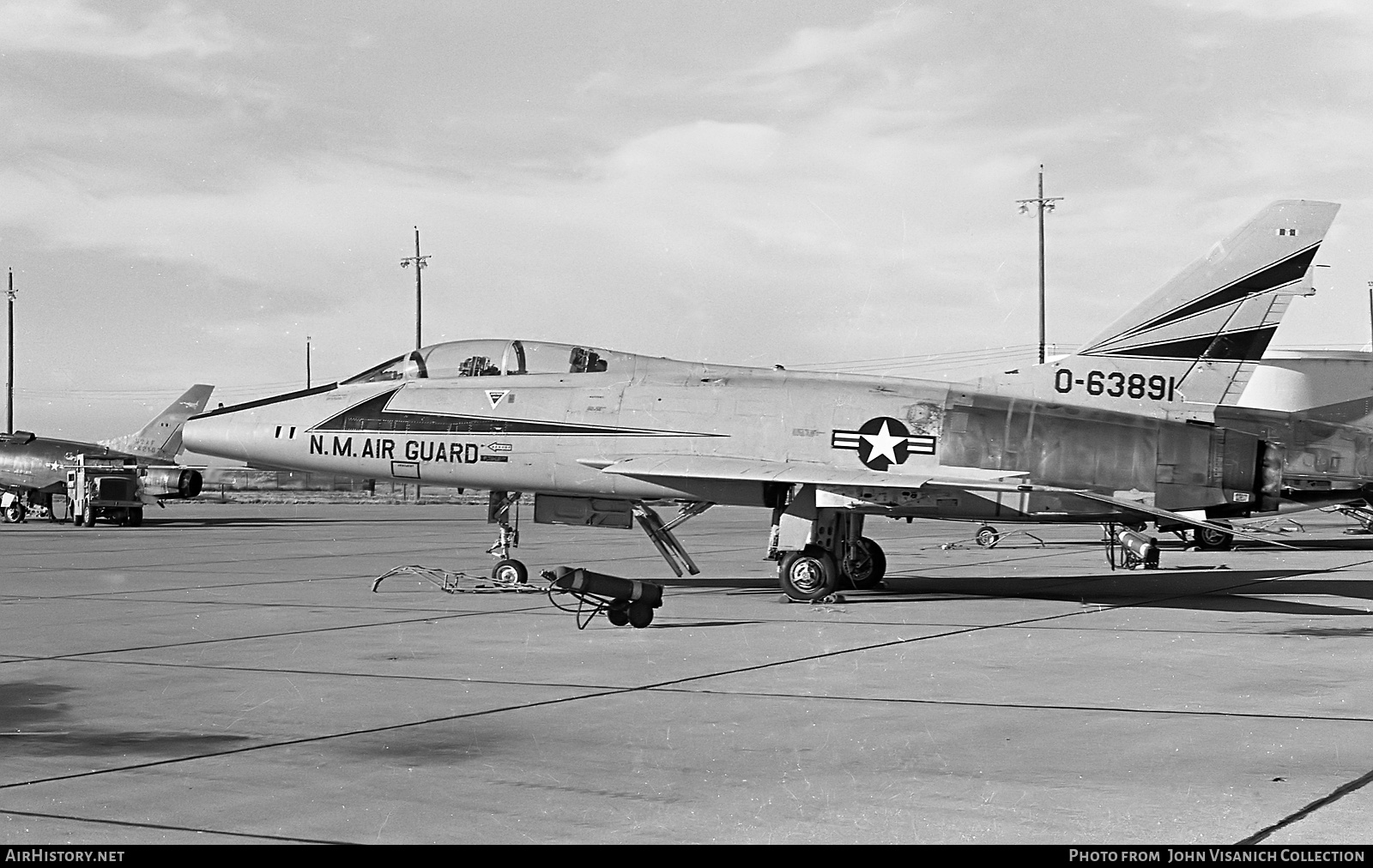Aircraft Photo of 56-3891 / 0-63891 | North American F-100F Super Sabre | USA - Air Force | AirHistory.net #849140