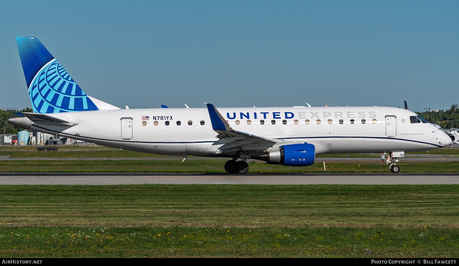 Aircraft Photo of N781YX | Embraer 175LR (ERJ-170-200LR) | United Express | AirHistory.net #849144