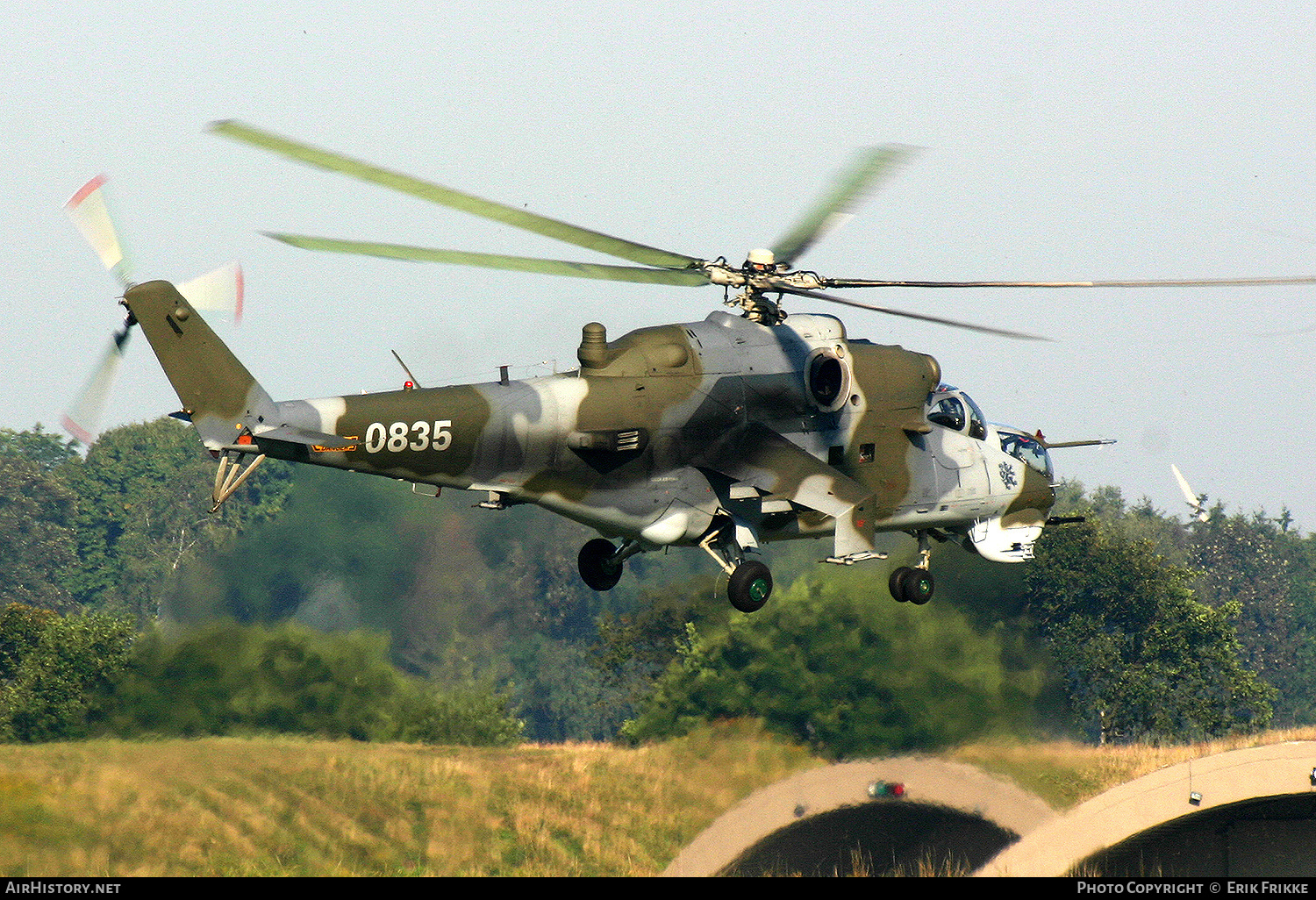 Aircraft Photo of 0835 | Mil Mi-24V | Czechia - Air Force | AirHistory.net #849198