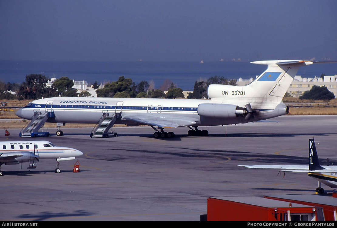Aircraft Photo of UN-85781 | Tupolev Tu-154M | Kazakhstan Airlines | AirHistory.net #849217