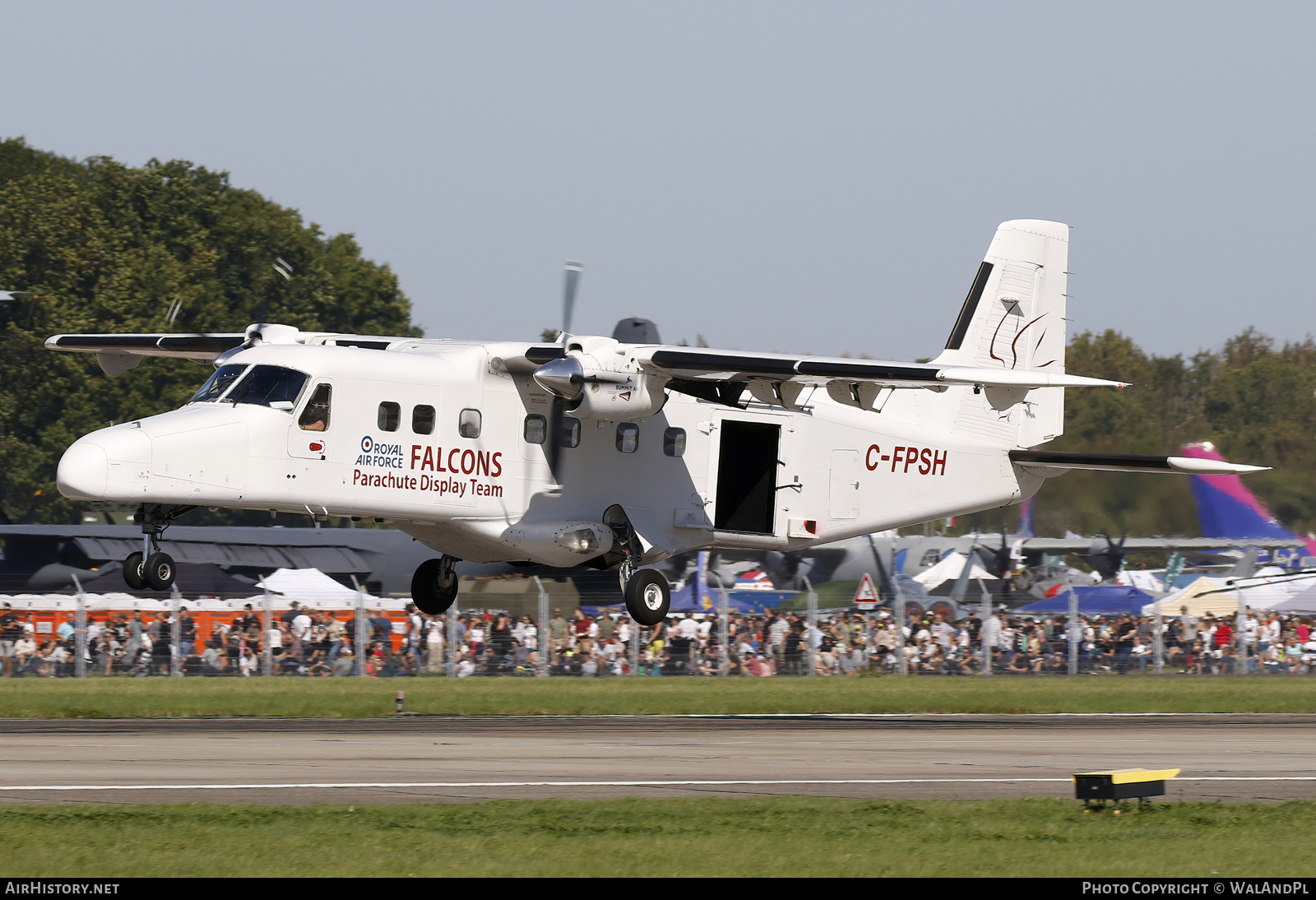 Aircraft Photo of C-FPSH | Dornier 228-201 | RAF Falcons - Parachute Display Team | AirHistory.net #849242