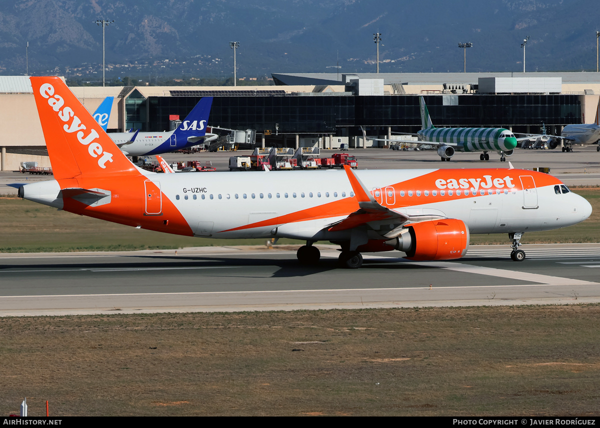 Aircraft Photo of G-UZHC | Airbus A320-251N | EasyJet | AirHistory.net #849251