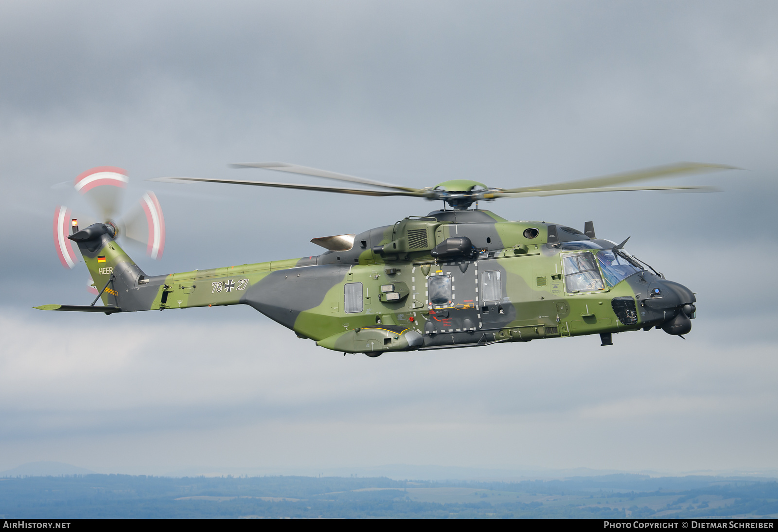 Aircraft Photo of 7827 | NHI NH90 TTH | Germany - Army | AirHistory.net #849264
