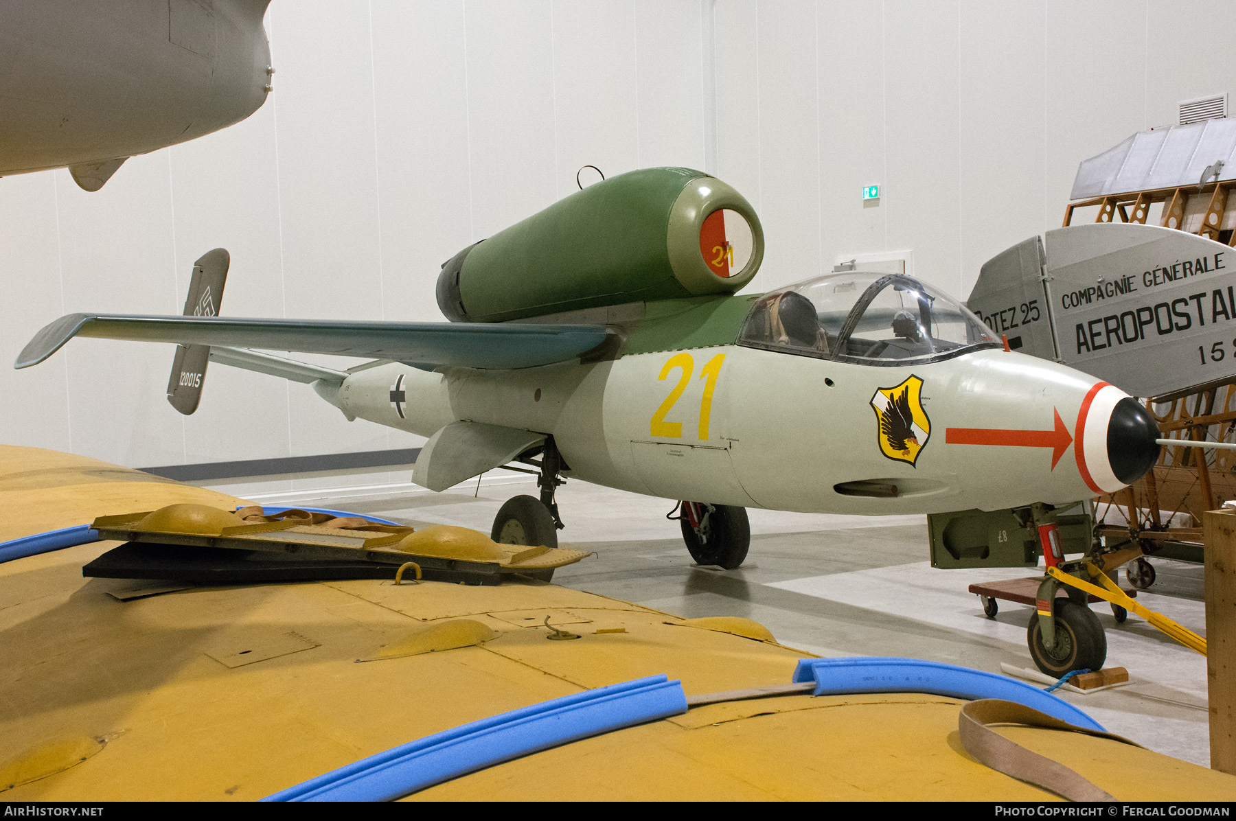 Aircraft Photo of 120015 | Heinkel He 162A-2 Volksjager | Germany - Air Force | AirHistory.net #849299