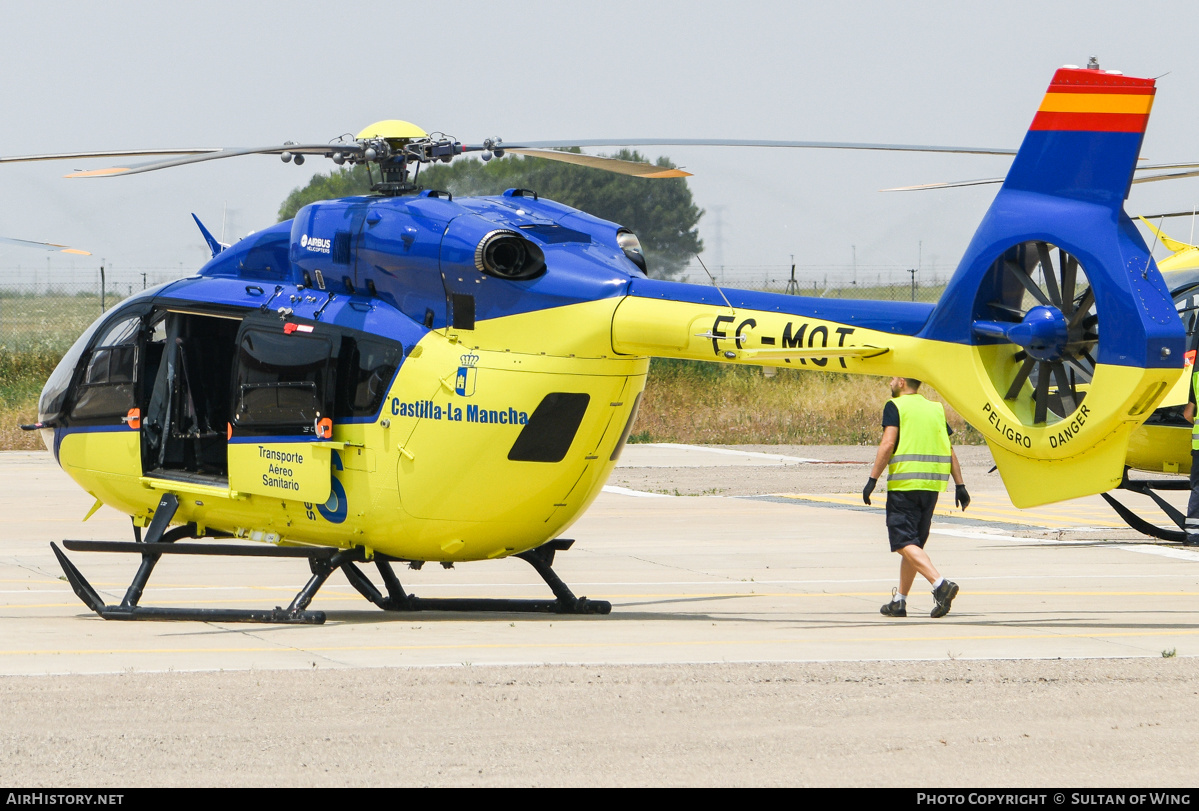Aircraft Photo of EC-MOT | Airbus Helicopters H-145 (BK-117D-2) | SESCAM - Servicio de Salud de Castilla-La Mancha | AirHistory.net #849341