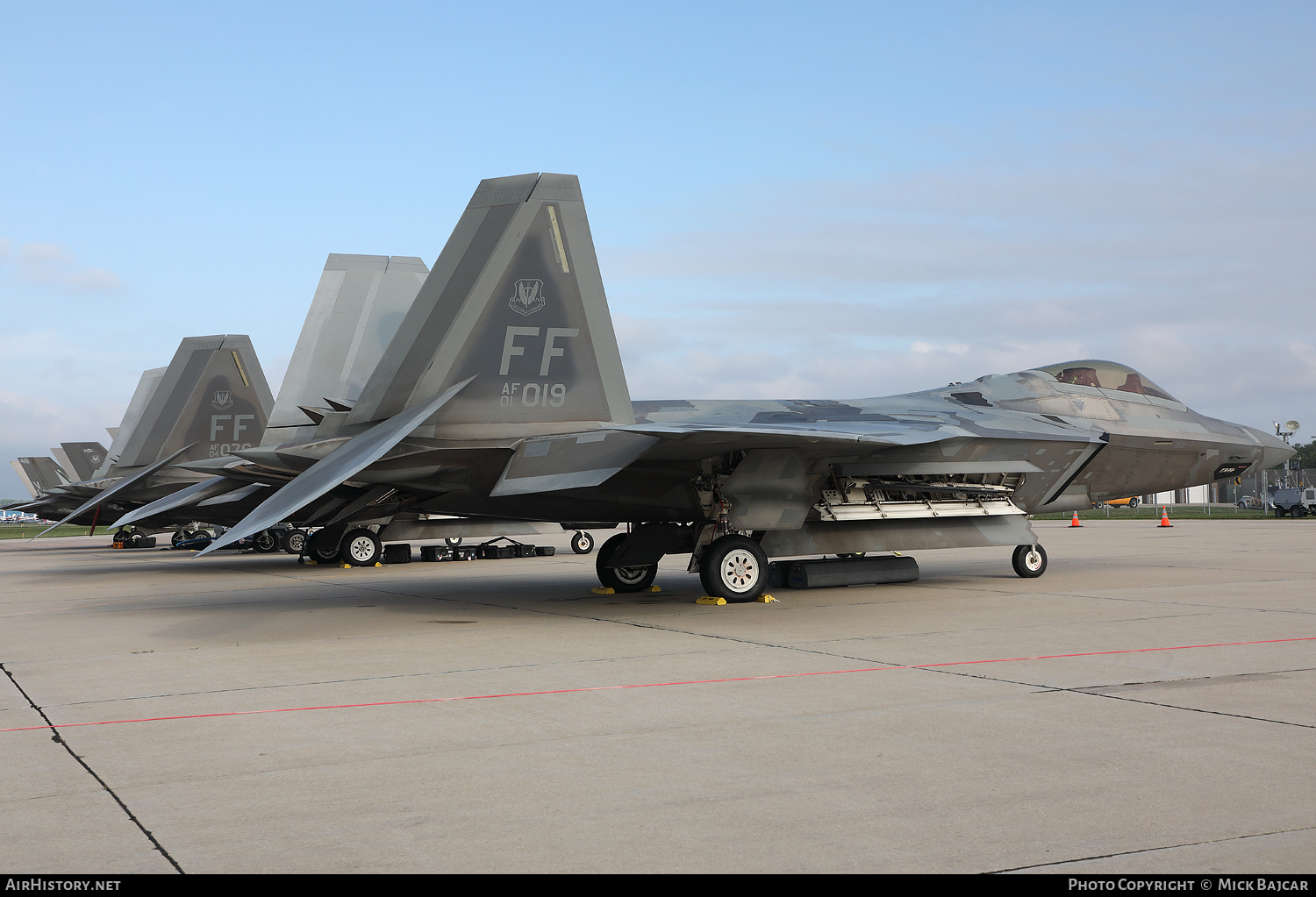 Aircraft Photo of 01-4019 / AF01-019 | Lockheed Martin F-22A Raptor | USA - Air Force | AirHistory.net #849386