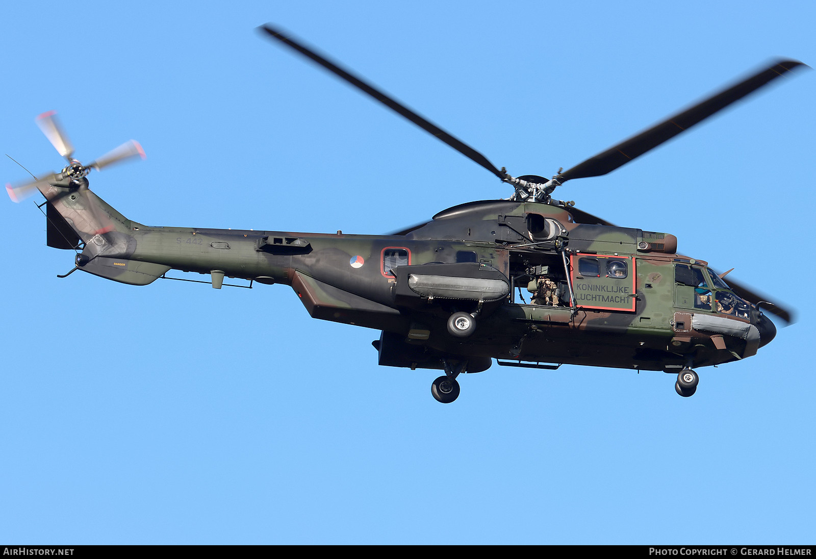 Aircraft Photo of S-442 | Eurocopter AS-532U2 Cougar Mk2 | Netherlands - Air Force | AirHistory.net #849441