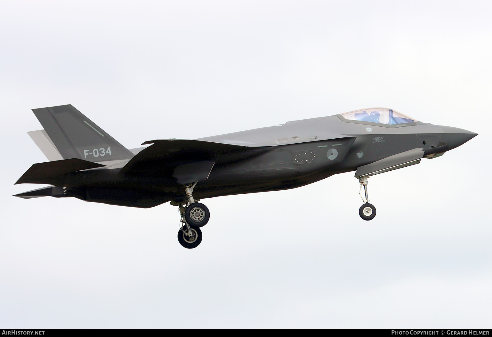 Aircraft Photo of F-034 | Lockheed Martin F-35A Lightning II | Netherlands - Air Force | AirHistory.net #849456