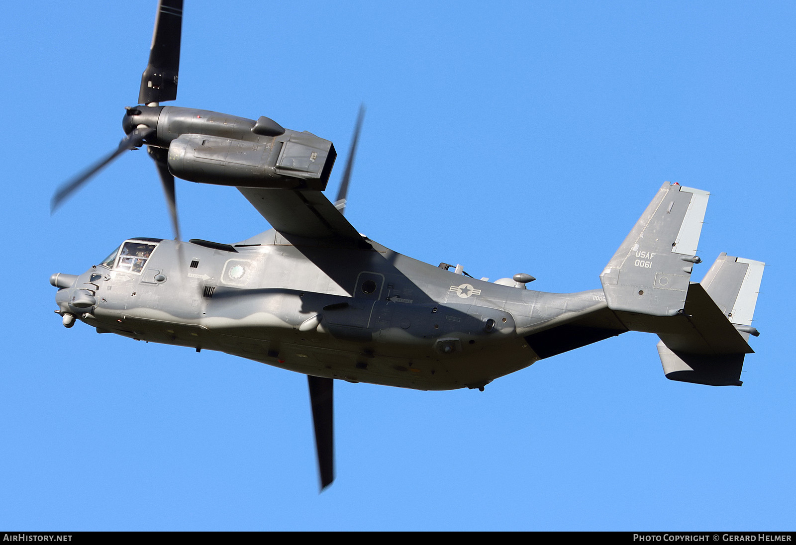 Aircraft Photo of 11-0061 / 110061 | Bell-Boeing CV-22B Osprey | USA - Air Force | AirHistory.net #849459