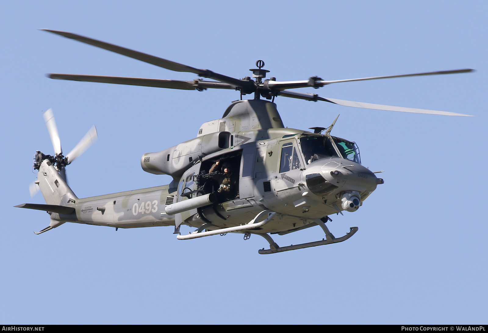 Aircraft Photo of 0493 | Bell UH-1Y Venom (450) | Czechia - Air Force | AirHistory.net #849475