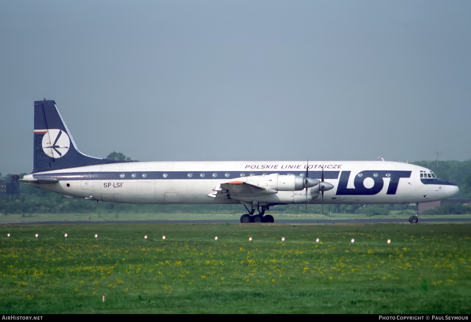 Aircraft Photo of SP-LSF | Ilyushin Il-18E | LOT Polish Airlines - Polskie Linie Lotnicze | AirHistory.net #849481