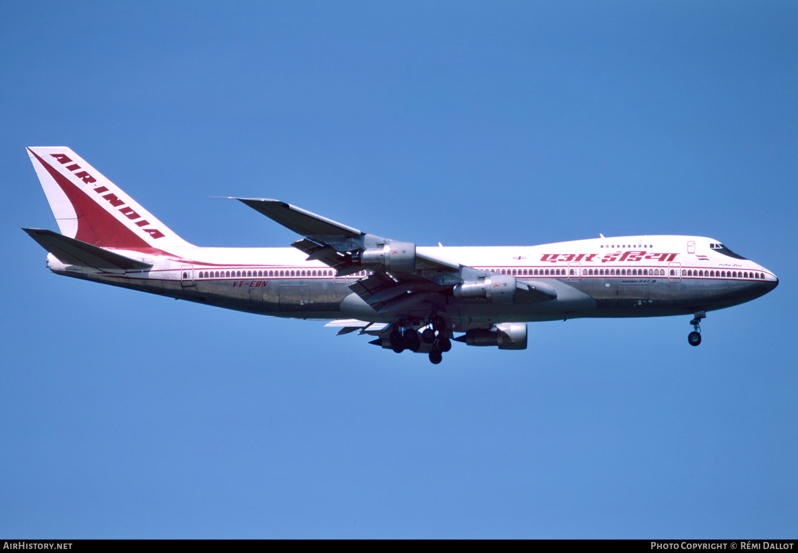 Aircraft Photo of VT-EBN | Boeing 747-237B | Air India | AirHistory.net #849498