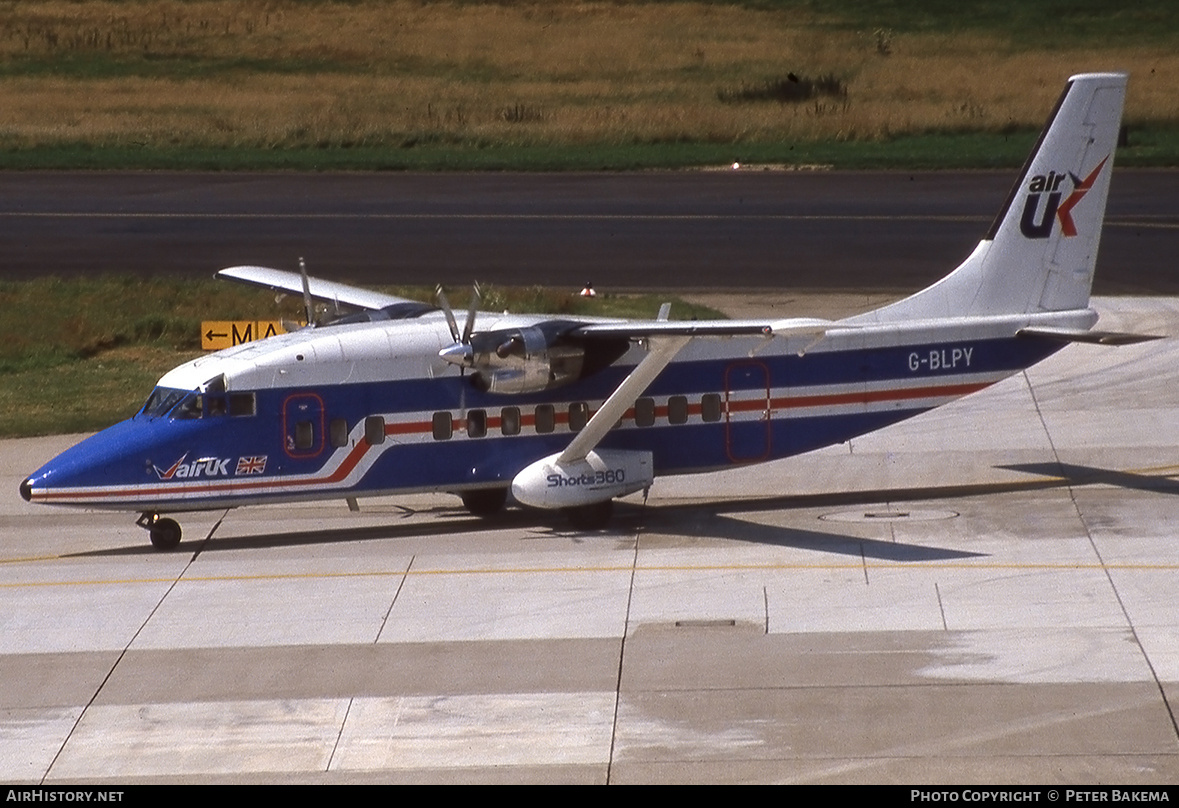 Aircraft Photo of G-BLPY | Short 360-100 | Air UK | AirHistory.net #849530