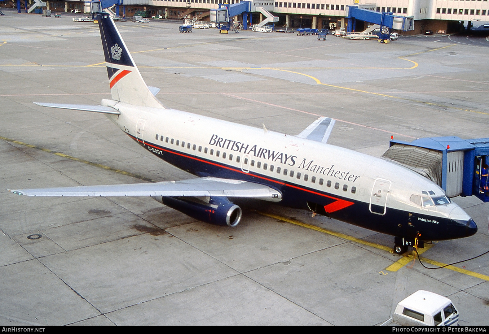Aircraft Photo of G-BGDT | Boeing 737-236/Adv | British Airways Manchester | AirHistory.net #849533