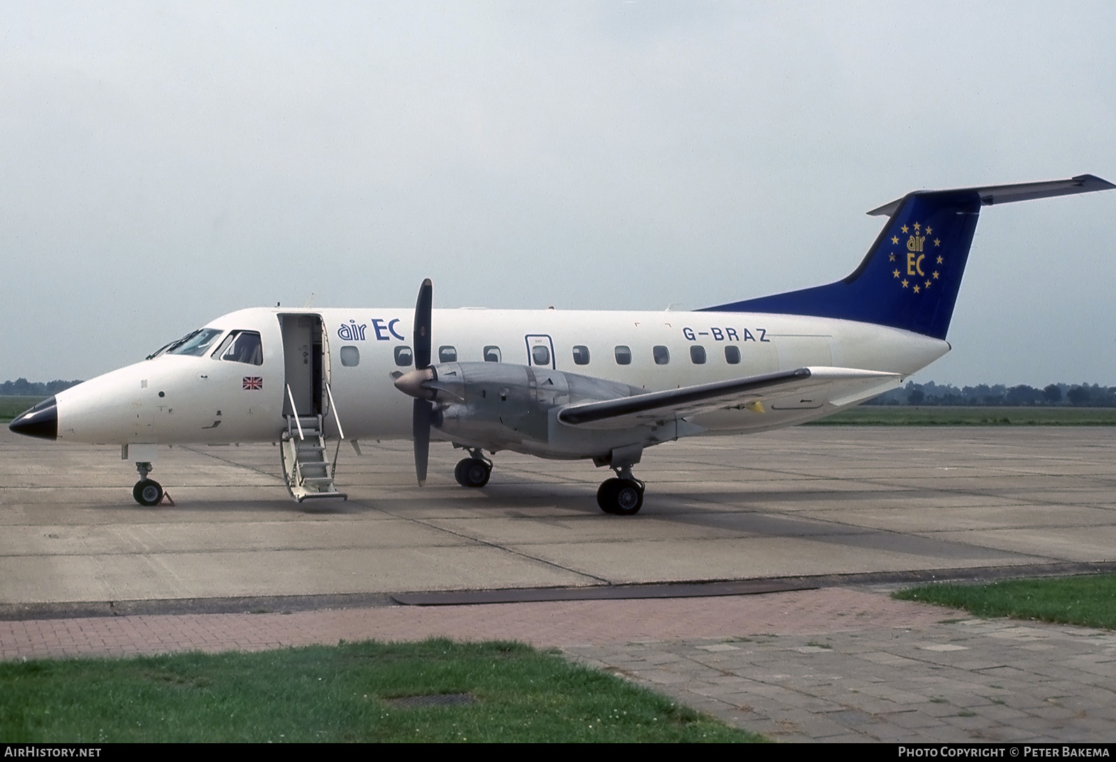 Aircraft Photo of G-BRAZ | Embraer EMB-120RT Brasilia | Air EC | AirHistory.net #849538