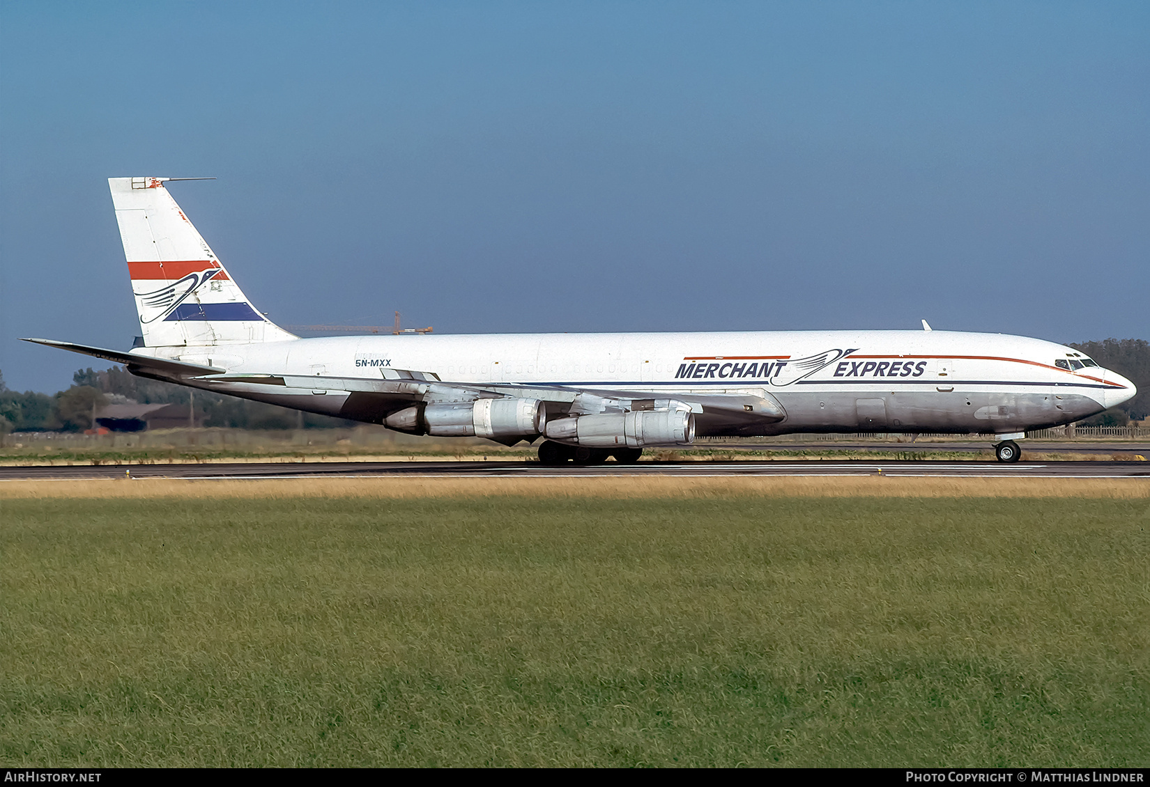Aircraft Photo of 5N-MXX | Boeing 707-323C | Merchant Express | AirHistory.net #849543