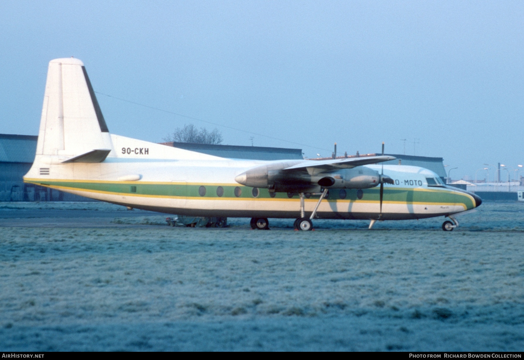 Aircraft Photo of 9Q-CKH | Fairchild F-27 | Kilo-Moto Gold Mines | AirHistory.net #849547