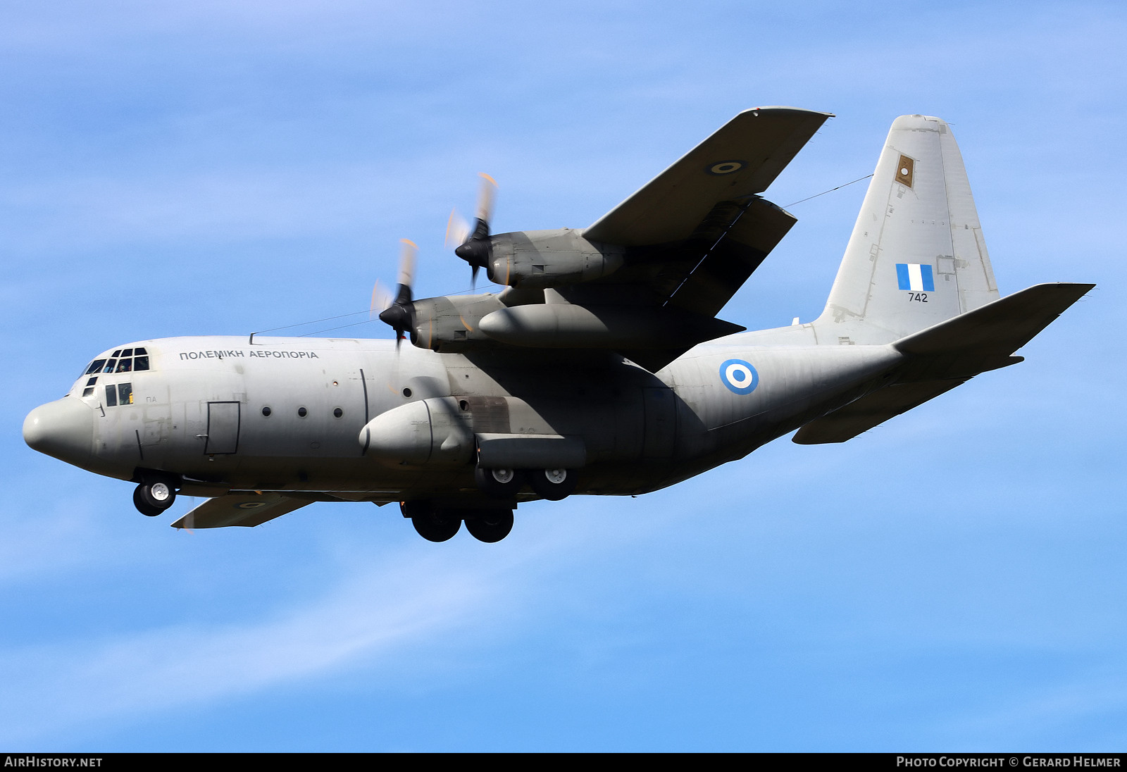 Aircraft Photo of 742 | Lockheed C-130H Hercules | Greece - Air Force | AirHistory.net #849552