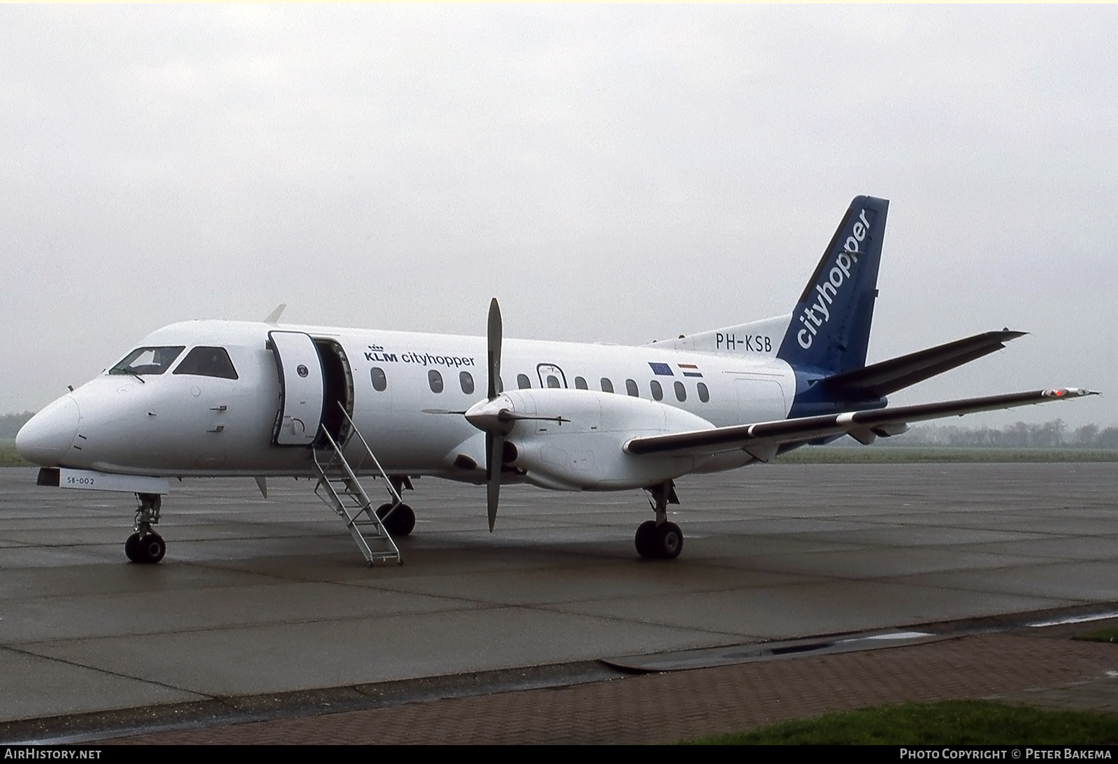Aircraft Photo of PH-KSB | Saab 340B | KLM Cityhopper | AirHistory.net #849567