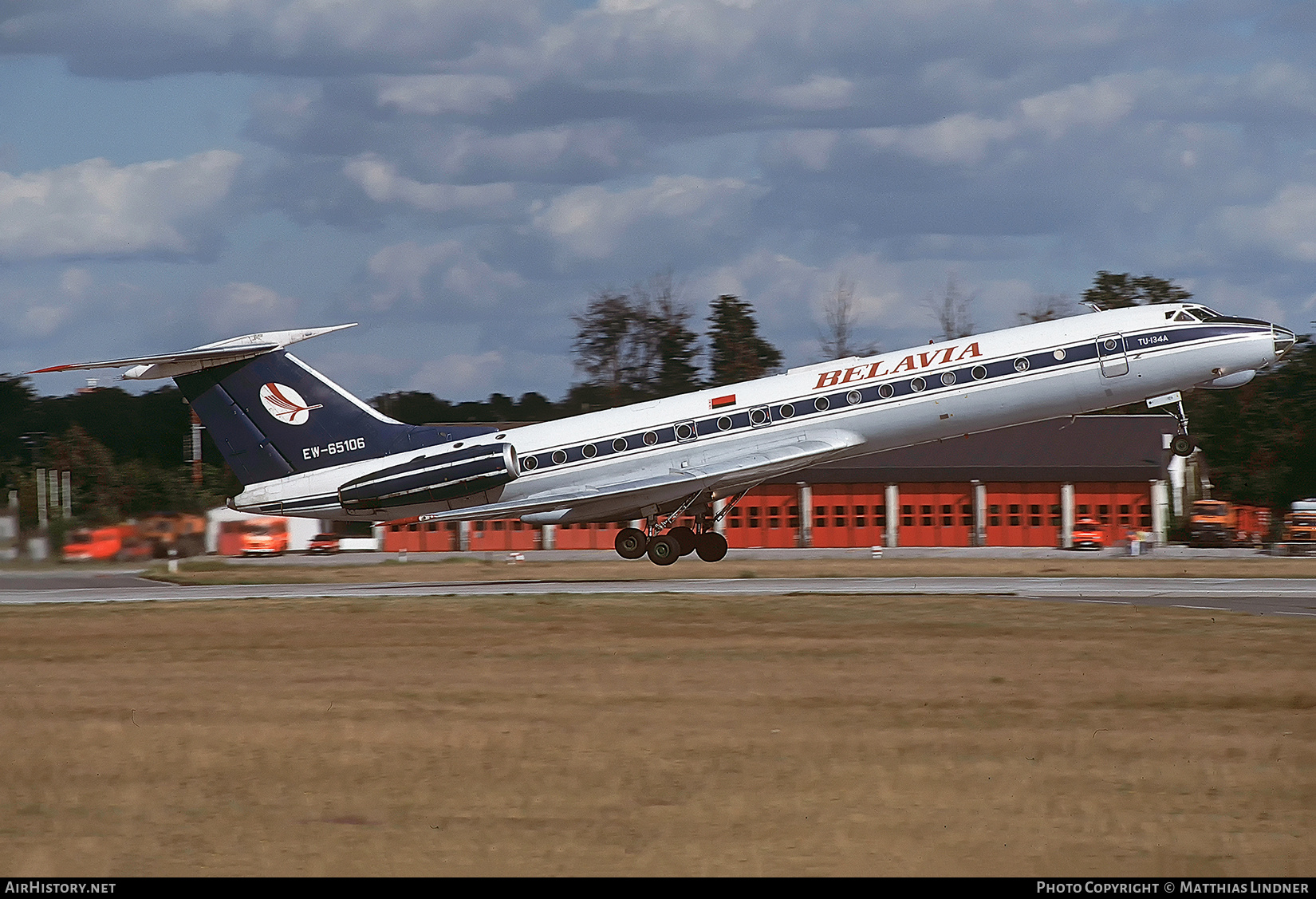 Aircraft Photo of EW-65106 | Tupolev Tu-134A | Belavia | AirHistory.net #849644