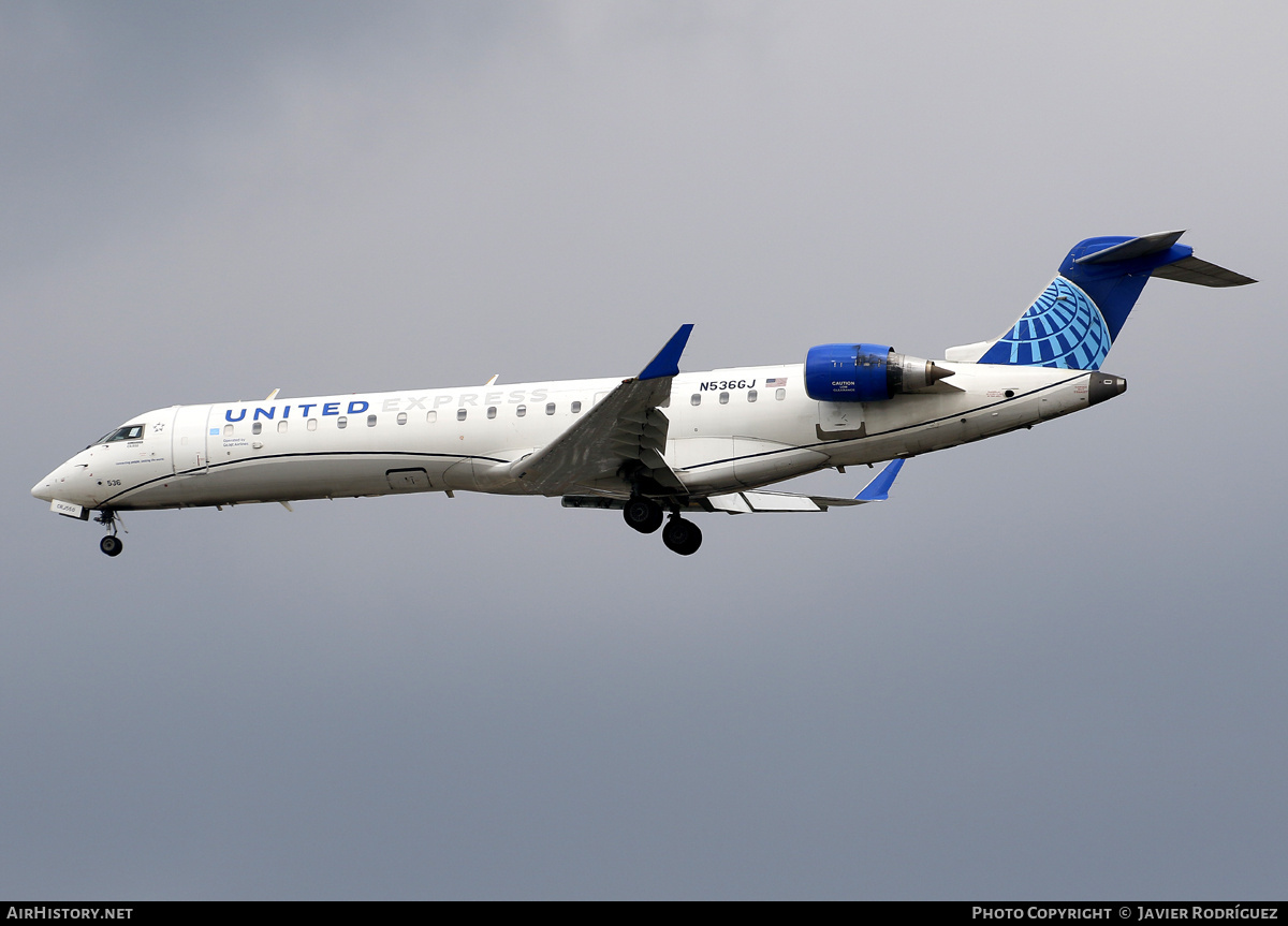 Aircraft Photo of N536GJ | Bombardier CRJ-550 (CL-600-2C11) | United Express | AirHistory.net #849655