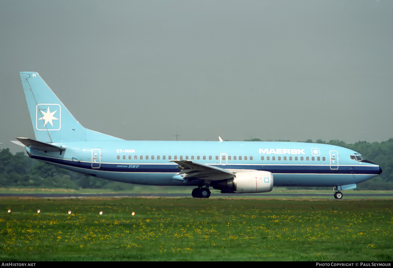 Aircraft Photo of OY-MMM | Boeing 737-3L9 | Maersk Air | AirHistory.net #849656