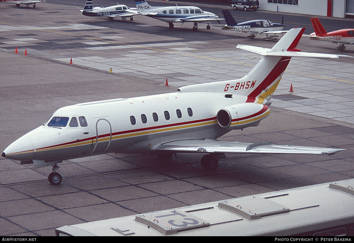 Aircraft Photo of G-BHSW | British Aerospace HS-125-700B | AirHistory.net #849662