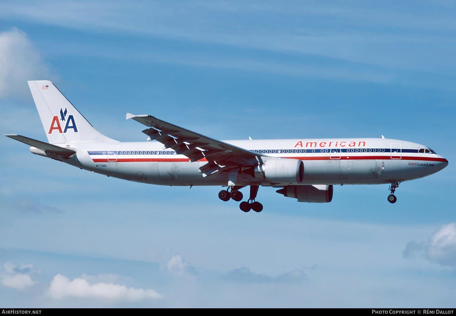 Aircraft Photo of N77080 | Airbus A300B4-605R | American Airlines | AirHistory.net #849747