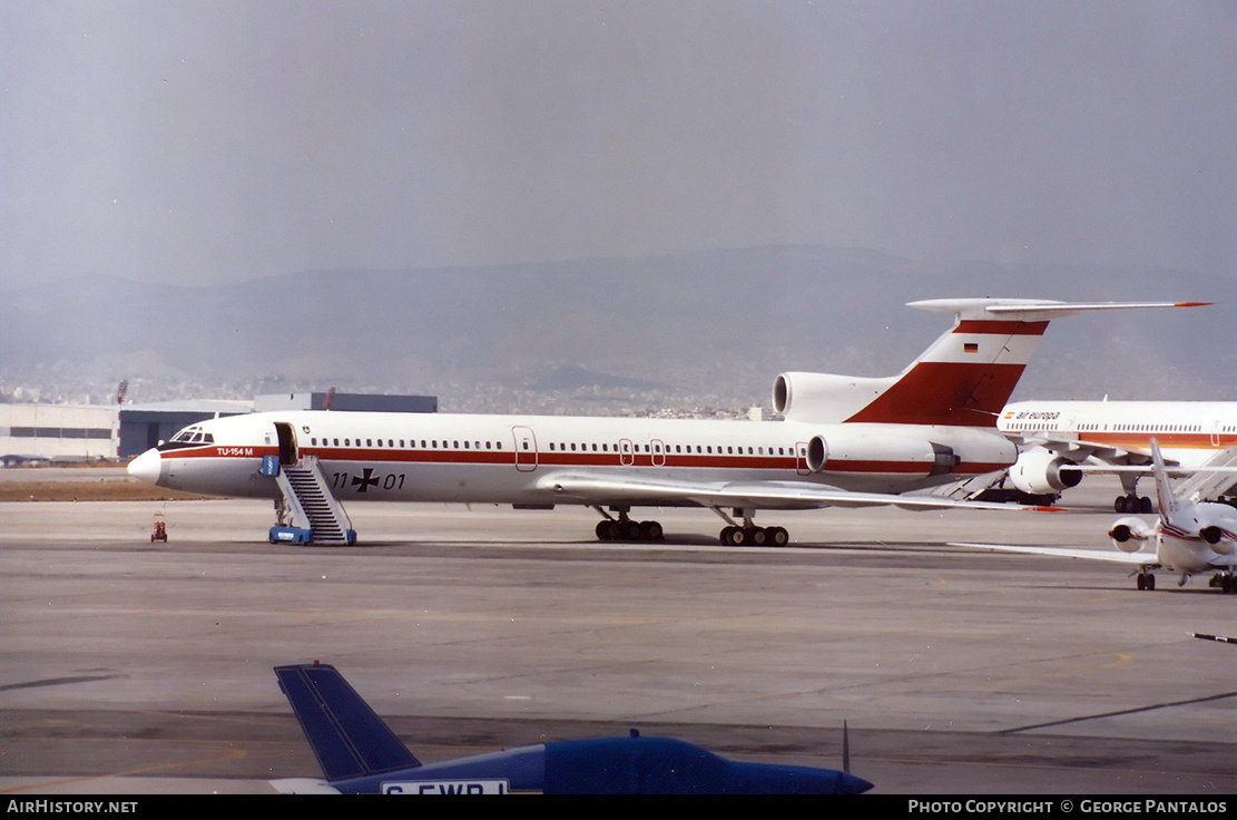 Aircraft Photo of 1101 | Tupolev Tu-154M | Germany - Air Force | AirHistory.net #849760
