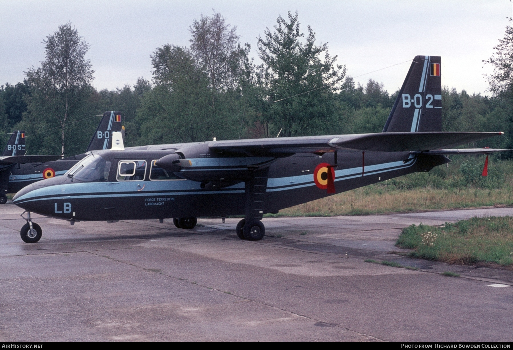 Aircraft Photo of B-02 | Britten-Norman BN-2A-21 Islander | Belgium - Army | AirHistory.net #849777