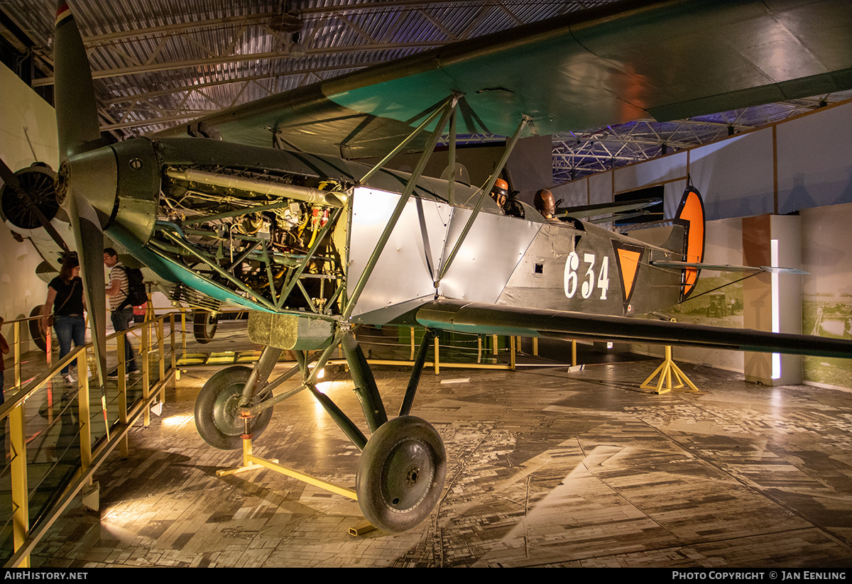 Aircraft Photo of 634 | Fokker C.VD | Netherlands - Air Force | AirHistory.net #849793