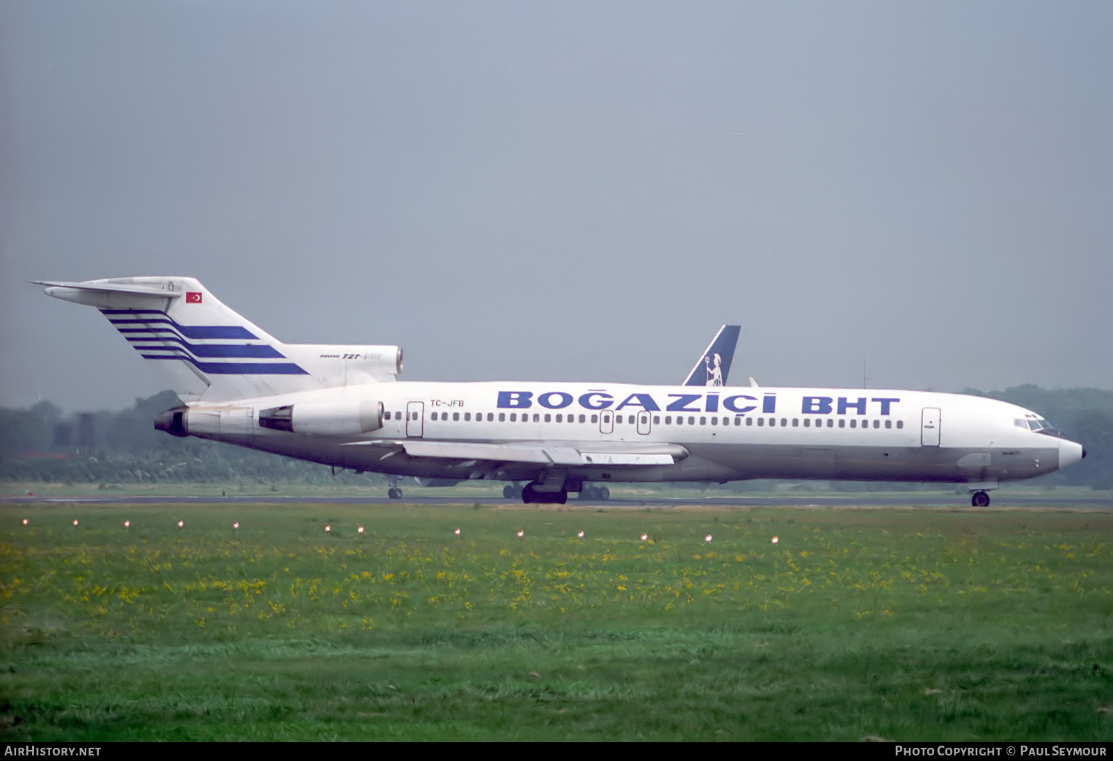Aircraft Photo of TC-JFB | Boeing 727-264 | BHT - Boğaziçi Hava Taşımacılığı - Bosphorus Air Transport | AirHistory.net #849806