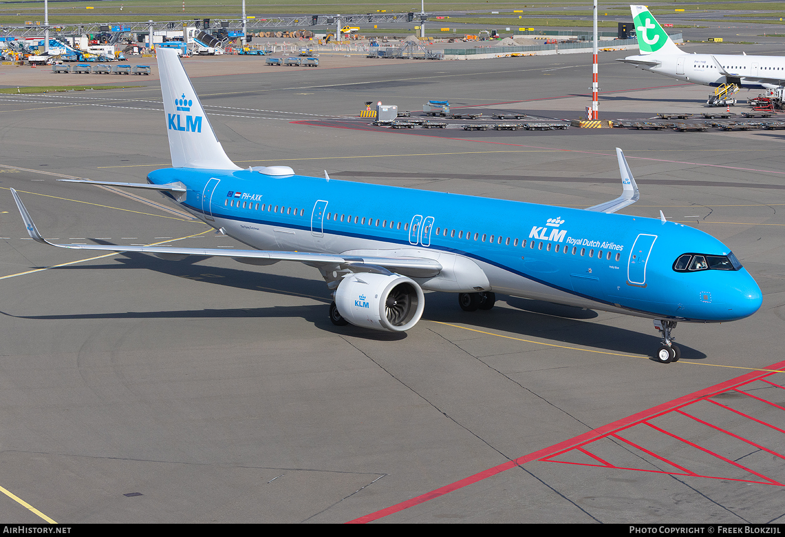 Aircraft Photo of PH-AXK | Airbus A321-252NX | KLM - Royal Dutch Airlines | AirHistory.net #849810